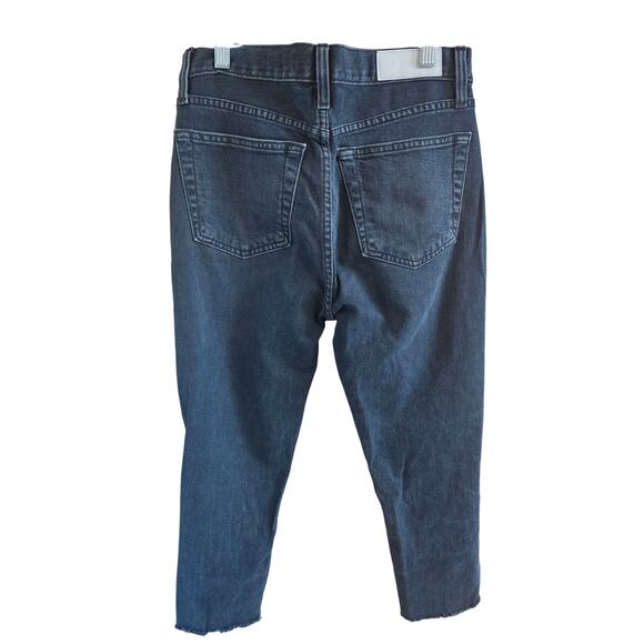 Re/done High Rise Ankle Crop Womens size 27 - Picture 8 of 11